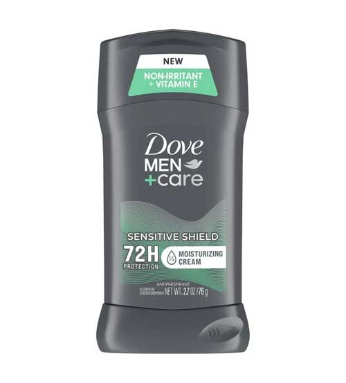 Dove Men Care Sensitive Shield Antiperspirant Moisturizing Stick 72H Protection 76g